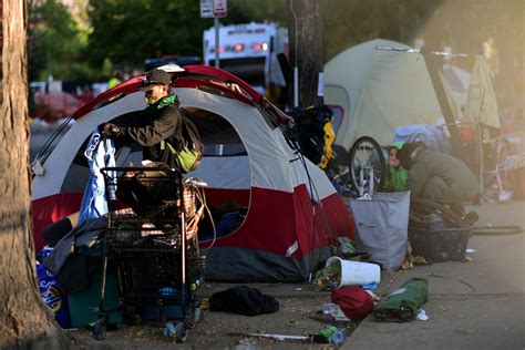 Denver crews sweep homeless encampment for the first time under Mayor Mike Johnston